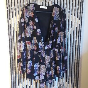 Elegant  Stella Shorts Romper